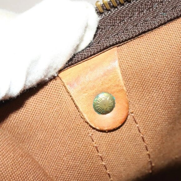 LOUIS VUITTON Monogram Keepall 55 Boston Bag M41424 LV Auth ar13669 - Picture 10 of 16